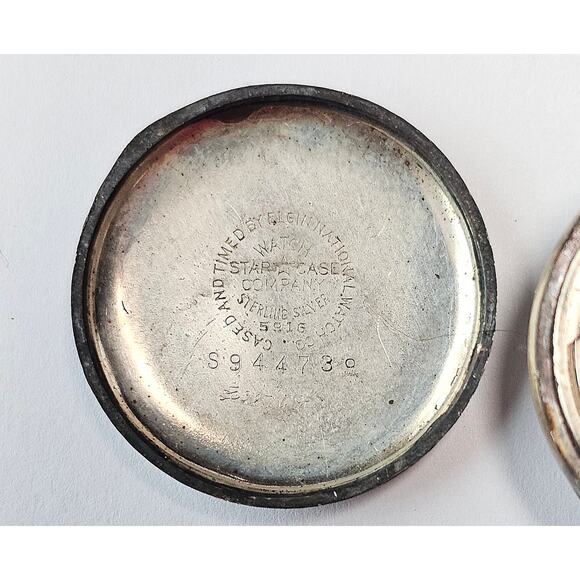 Elgin Shockmaster Pocket Watch Star Watch Case 5916 17j 1 1/4\